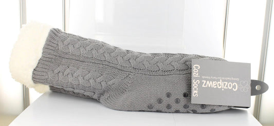 Cozipawz Cozi Socks in Grey
