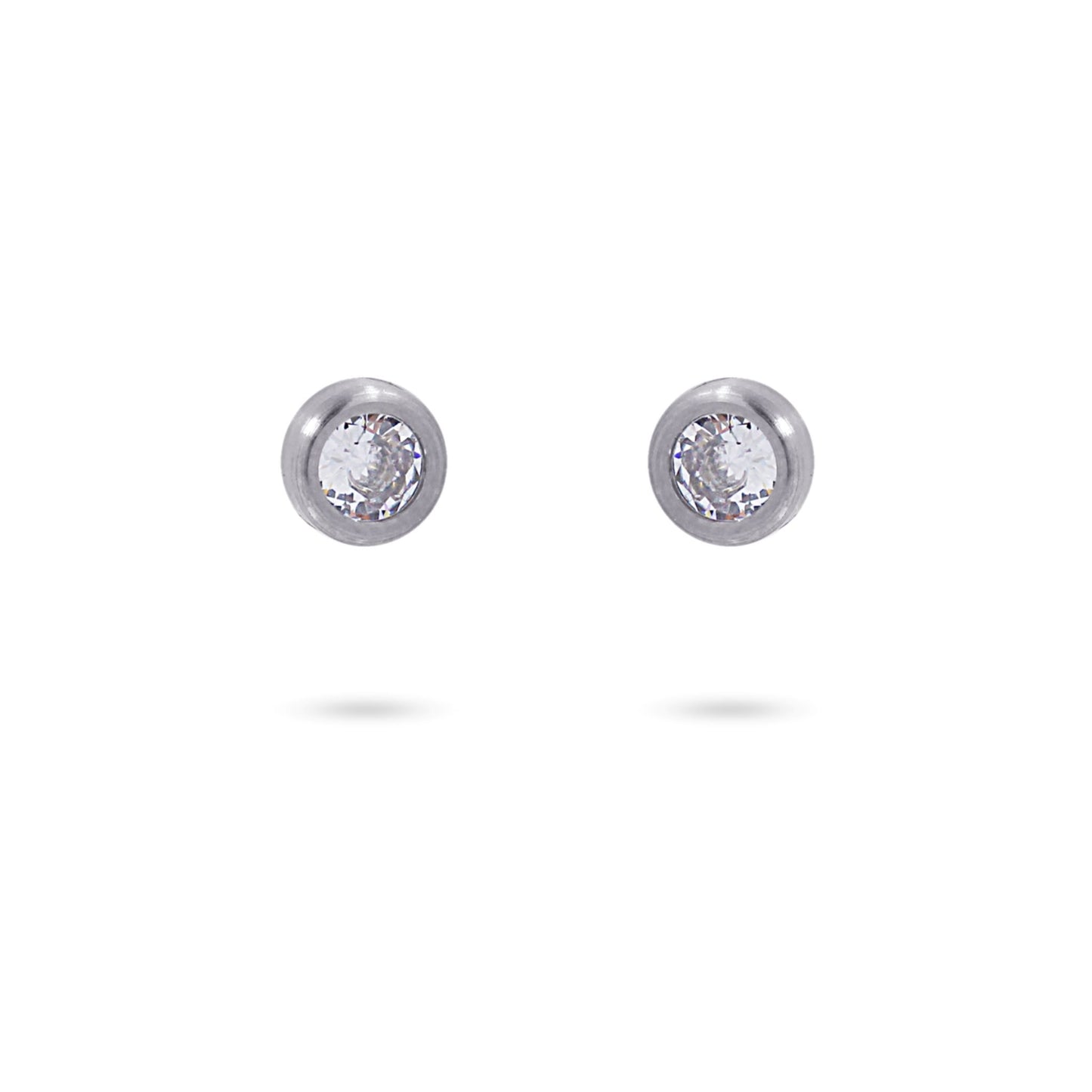 Anartxy Silver Earrings with Cubic Zirconia - CPE826