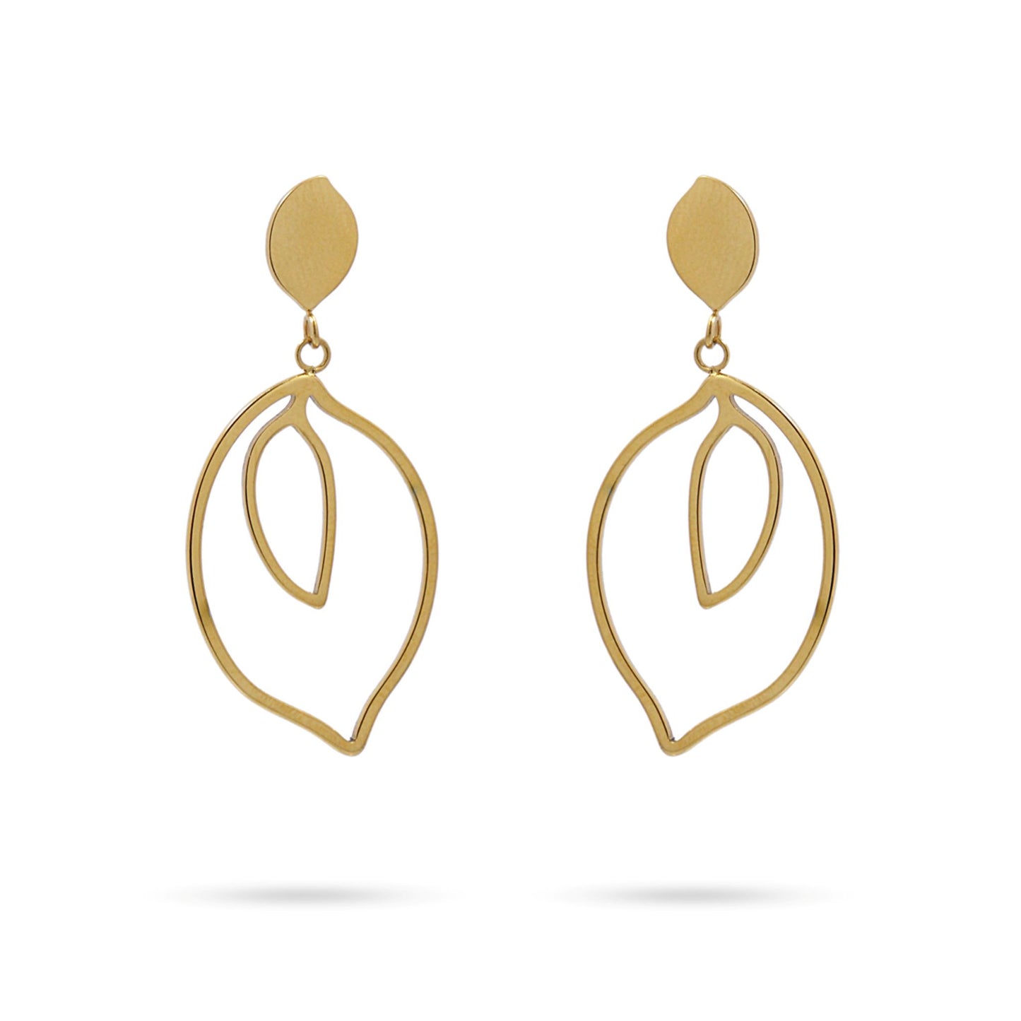 Anartxy Gold Lemons Limonella Earrings - CPE998