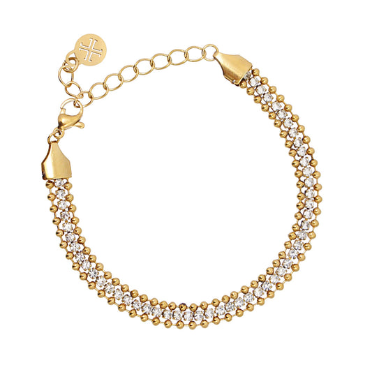 Anartxy Gold Summer Essentials Sparkling Bracelet - CPU012