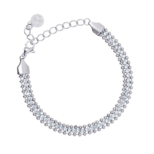 Anartxy Silver Summer Essentials Sparkling Bracelet - CPU012