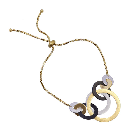 Anartxy Metallic Combination Eclypse Bracelet-CPU026