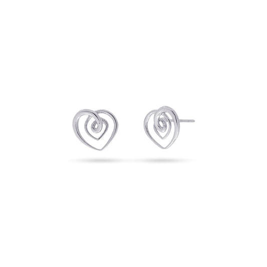 Anartxy Silver Passion Kiss Earrings - DPE023