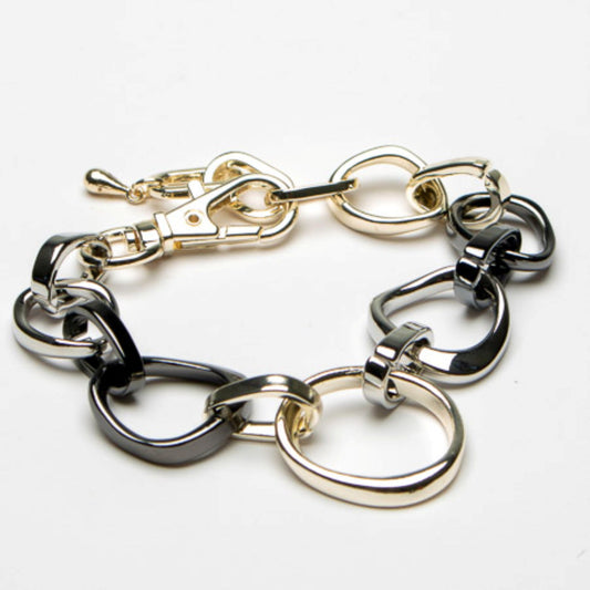 Eliza Gracious Mixed Colour Circle Linked Decoration - EB0587