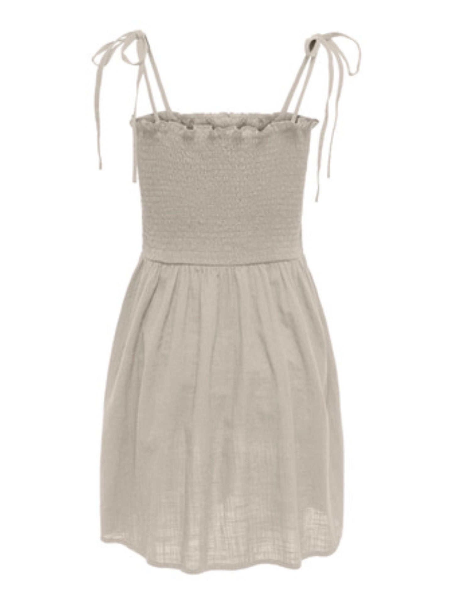 ONLY Tie Strap Smock Dress