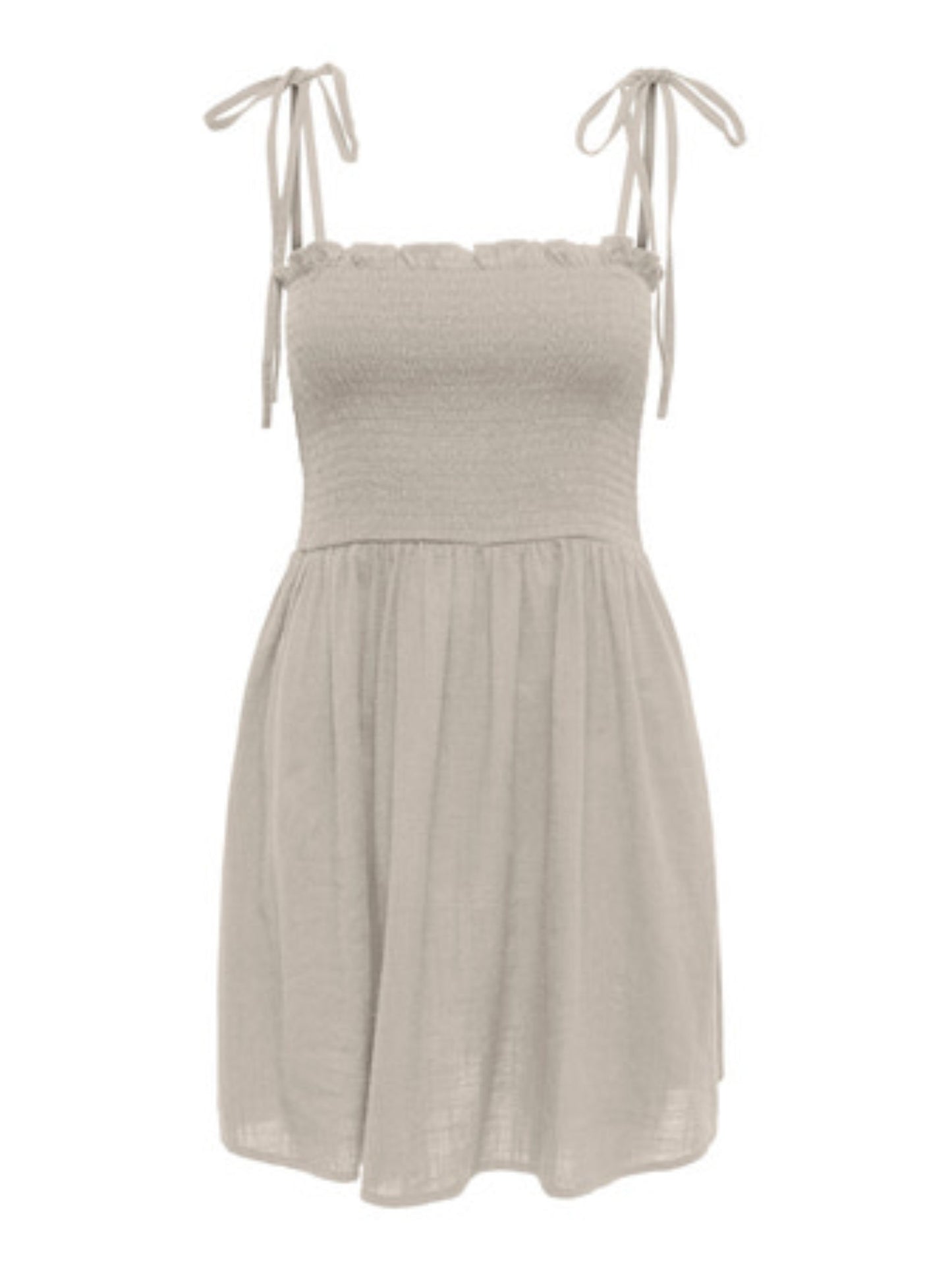 ONLY Tie Strap Smock Dress