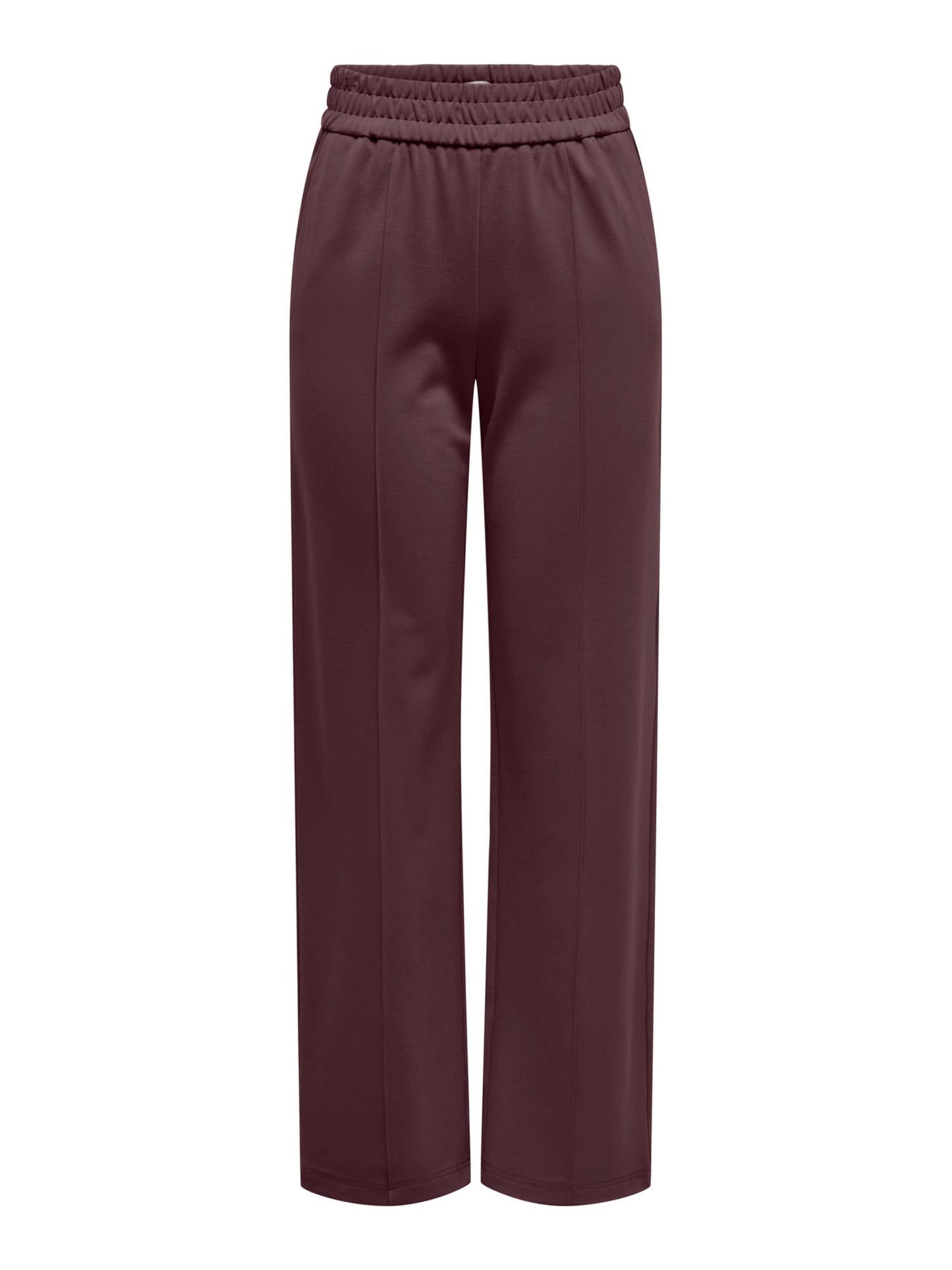 ONLY Wide Leg Trousers in Wine