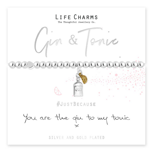 Life Charms Gin & Tonic Bracelet