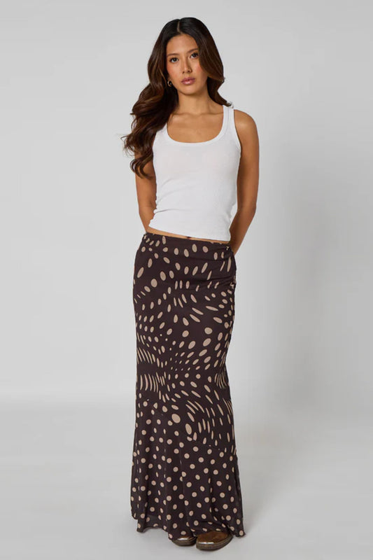 Mixed Spot Skirt
