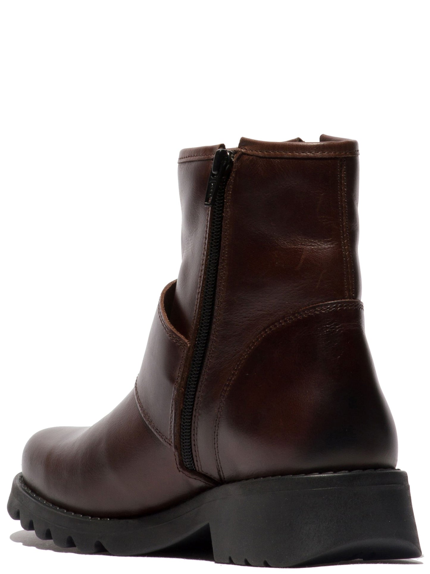 Fly London Dark Brown Ankle Boot - RILY991FLY