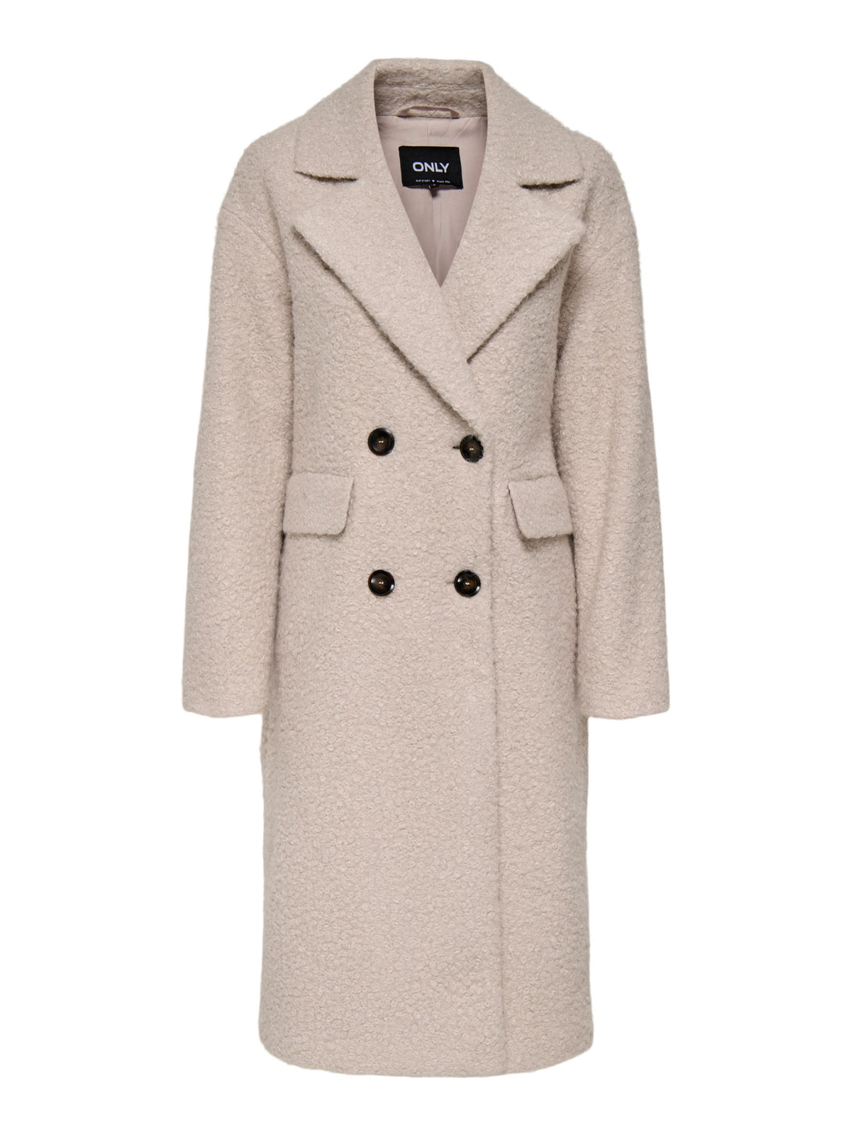 ONLY Piper Coat in Pumice Stone