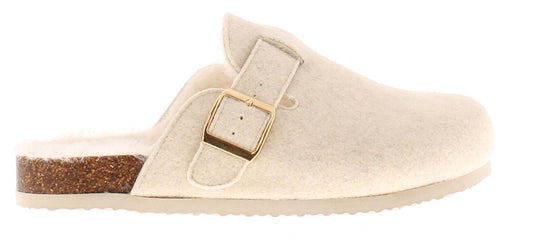 Cozipawz Clog Style Slippers in Beige