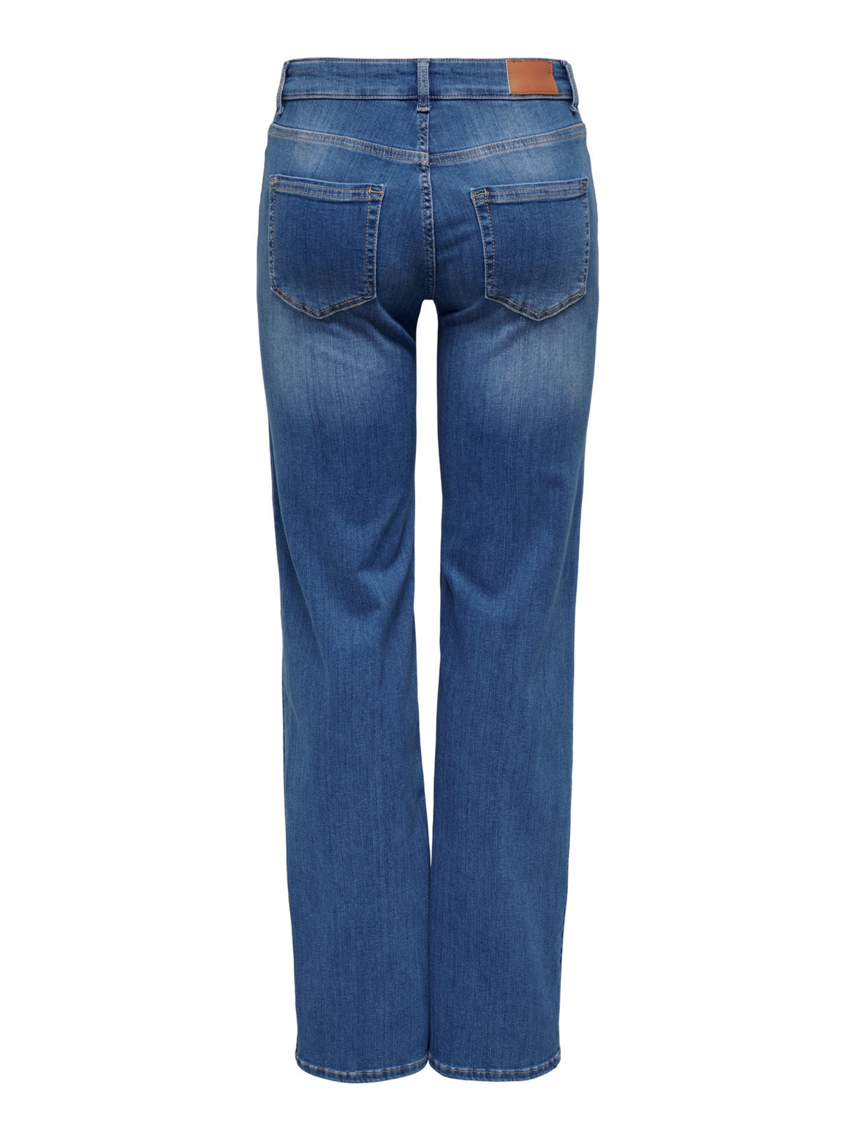 ONLY Blush Straight Leg Jeans in Medium Blue Denim