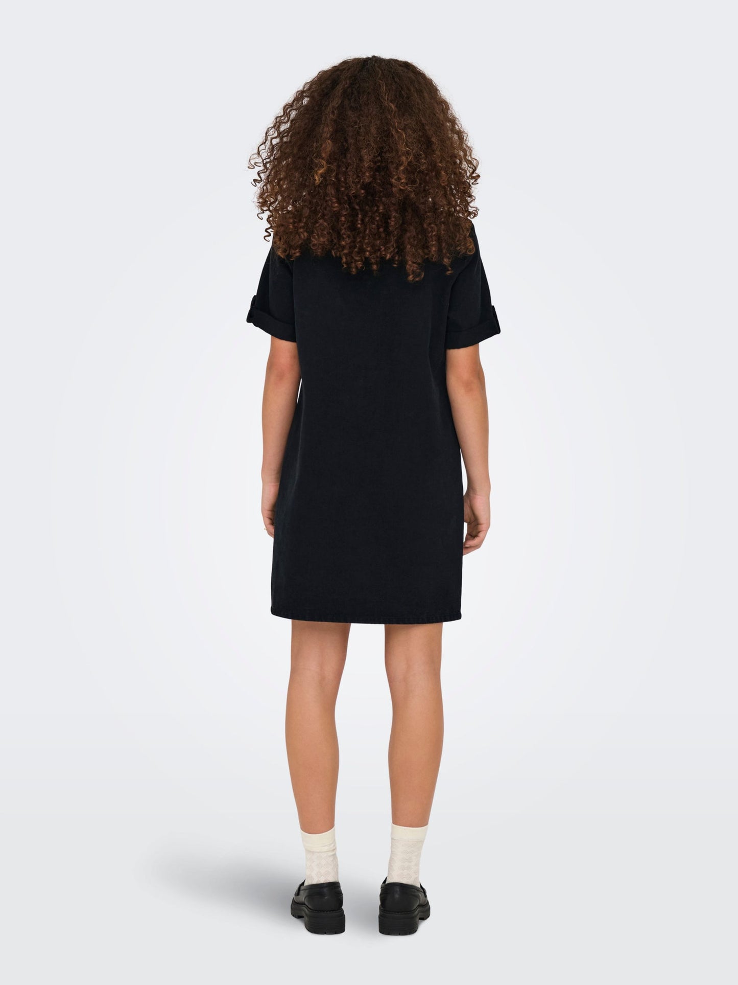 ONLY Denim Washed Black Denim Dress