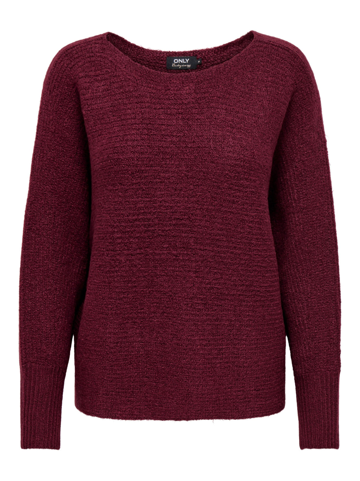 ONLY Wine Knit Jumper