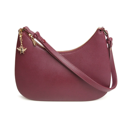 Alice Wheeler Ascot Cross Body Bag in Berry - AW6185