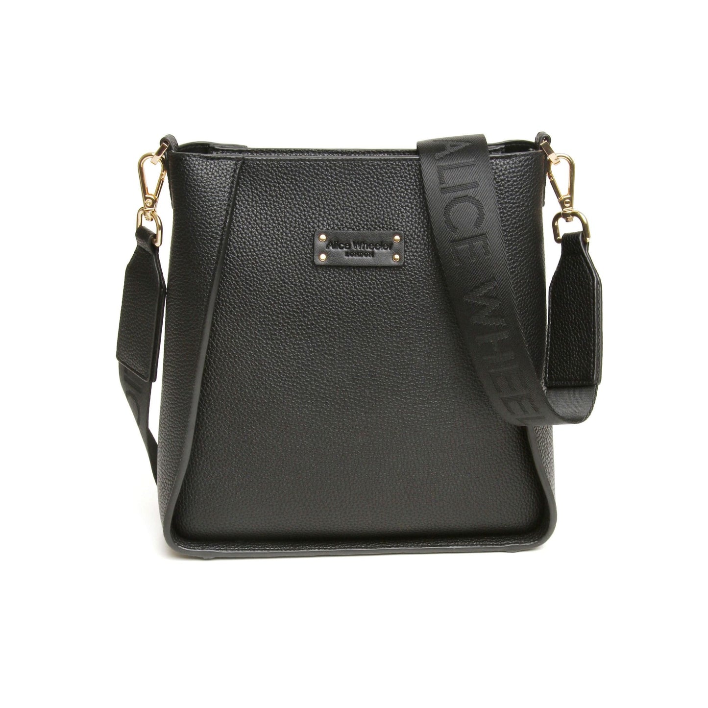 Alice Wheeler Kensington Cross Body Bag in Black - AW6233