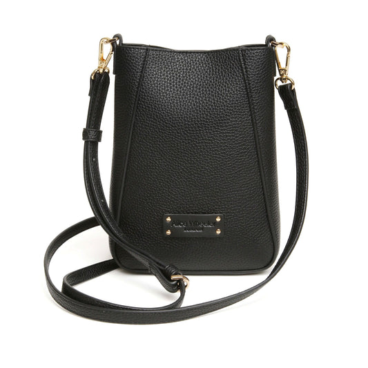Alice Wheeler Kensington Phone Cross Body Bag in Black - AW6232