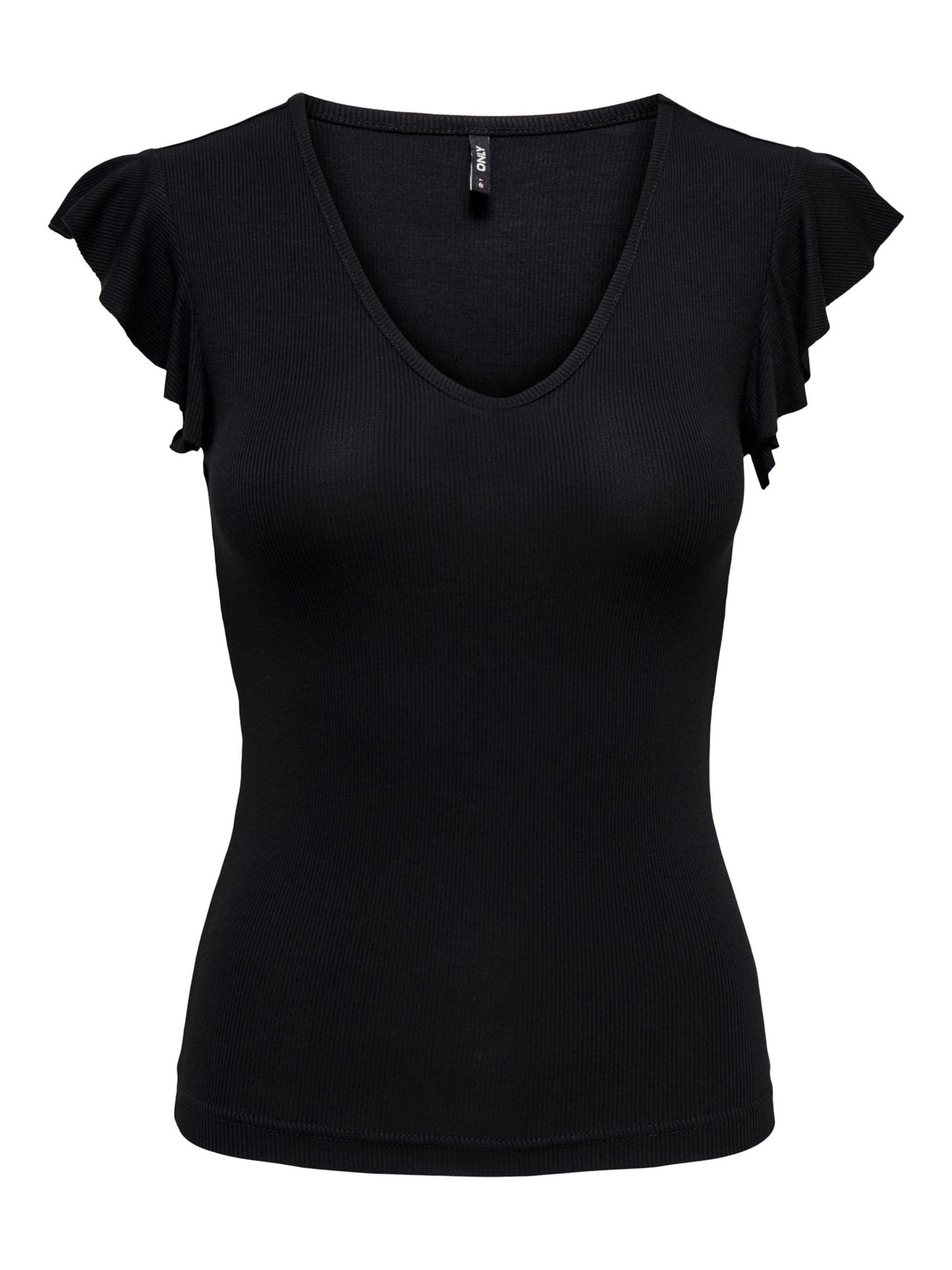 ONLY Black Cap Sleeve Top
