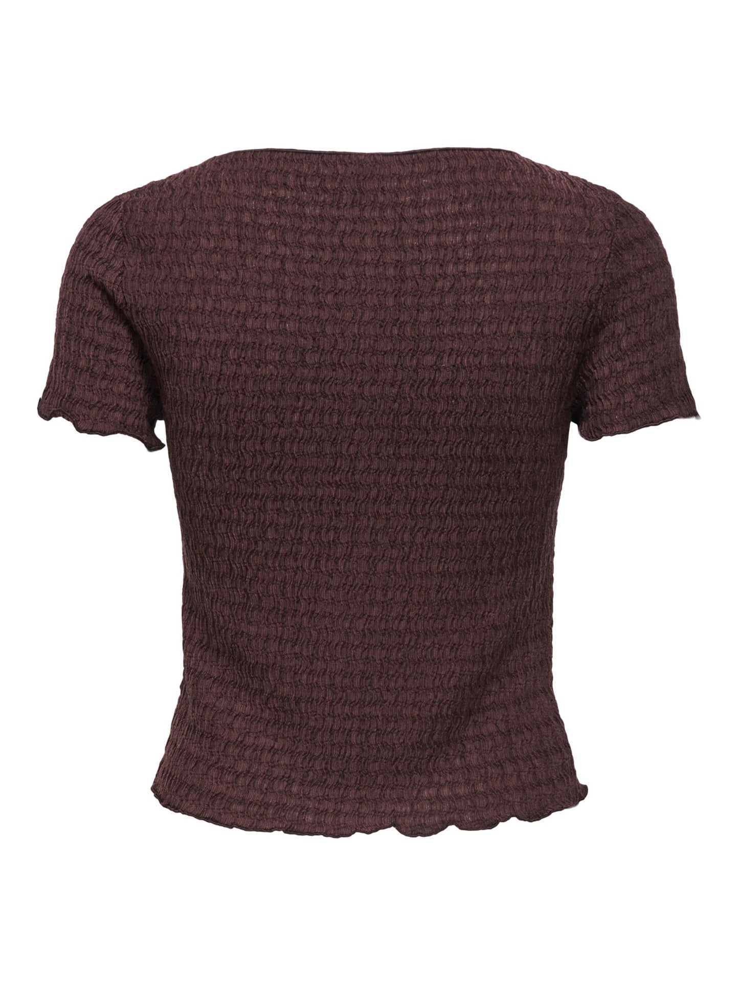 ONLY Crepe Style Top in Chocolate