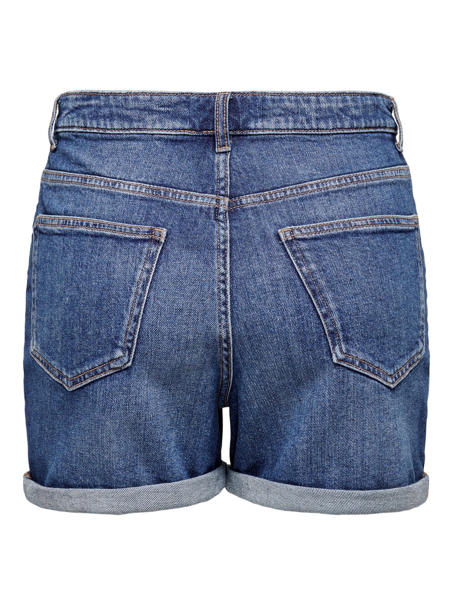 ONLY Stretch Denim Shorts in Medium Blue