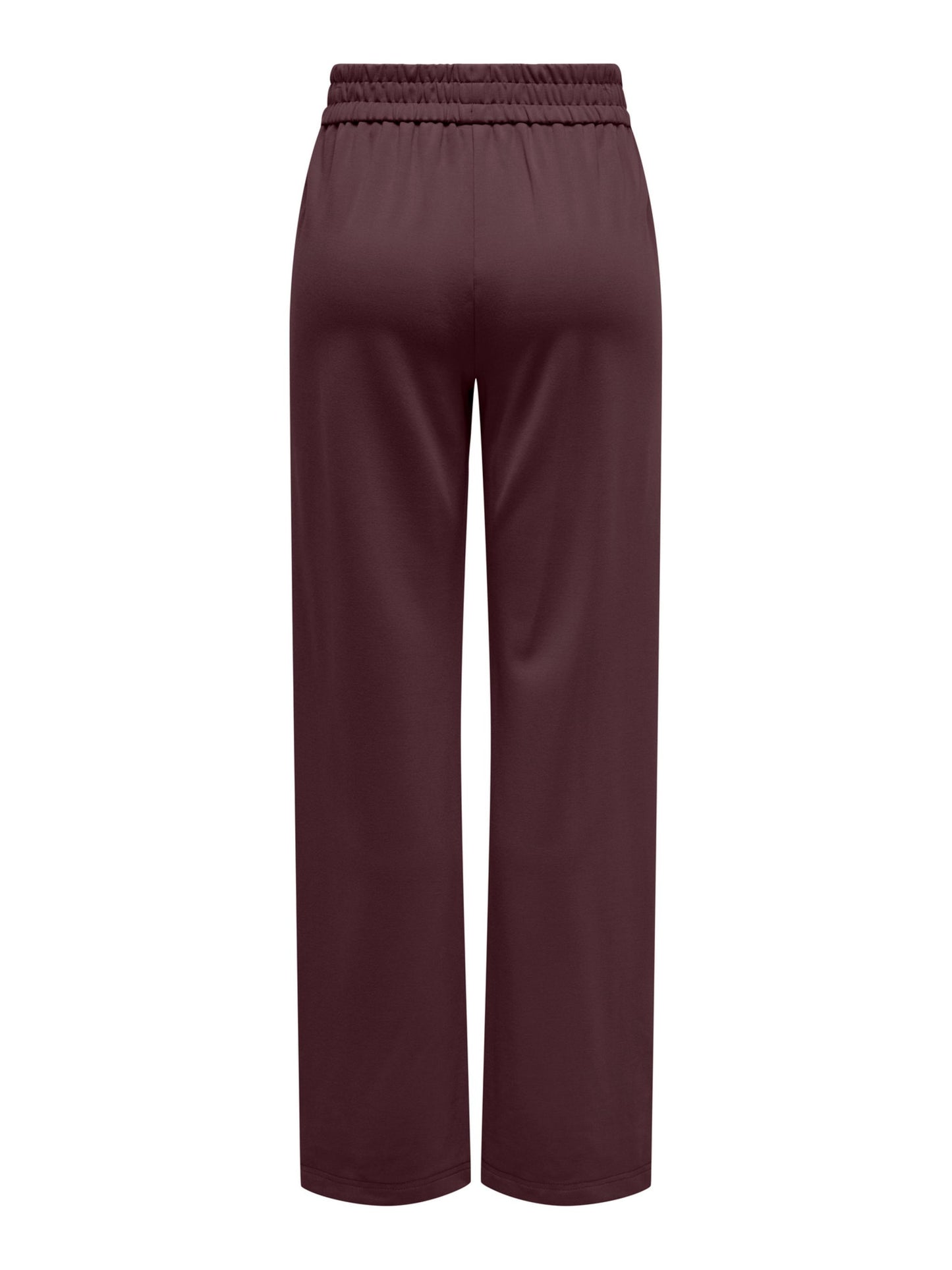 ONLY Wide Leg Trousers in Wine