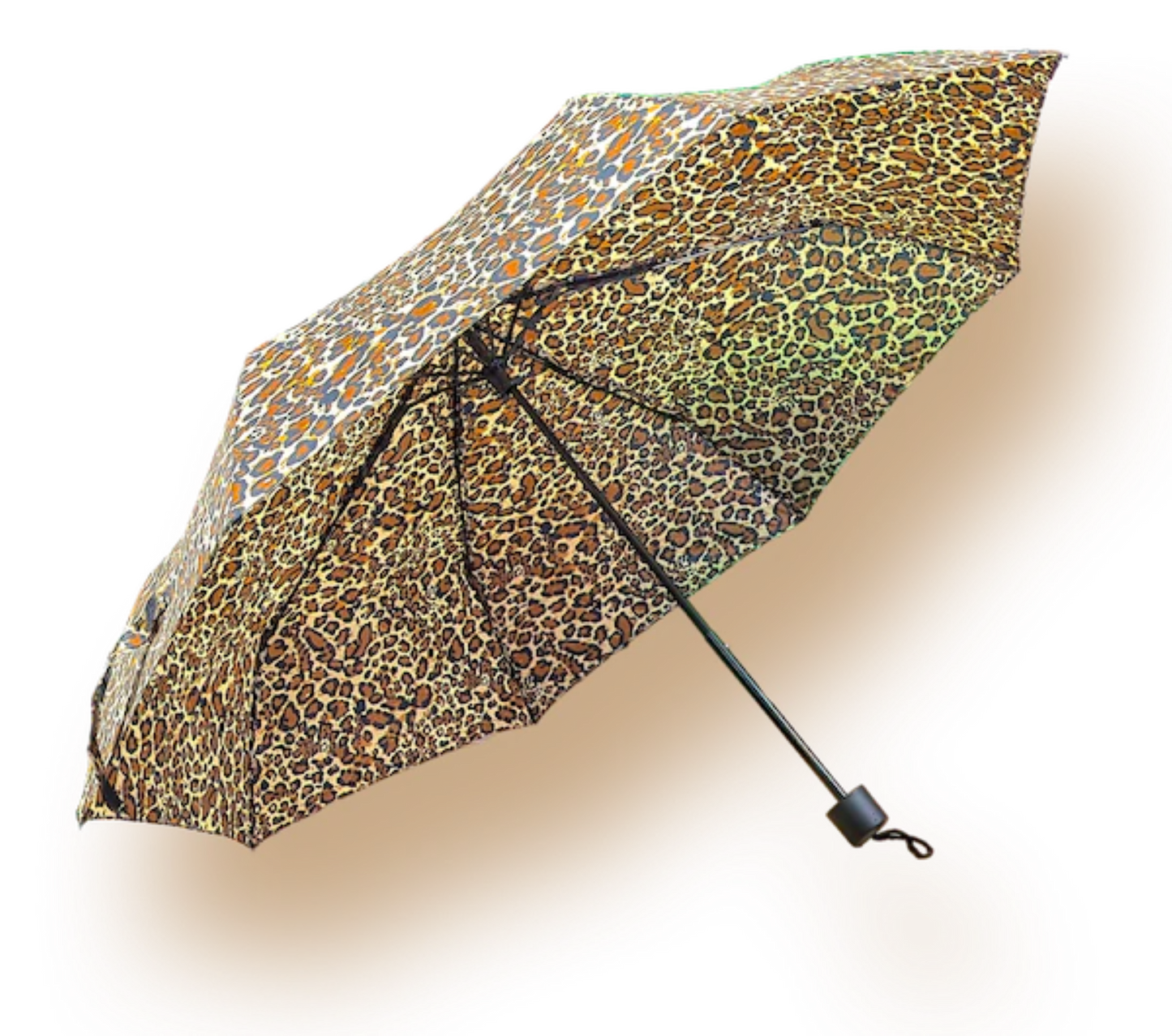 Mini Manual Umbrella in Leopard