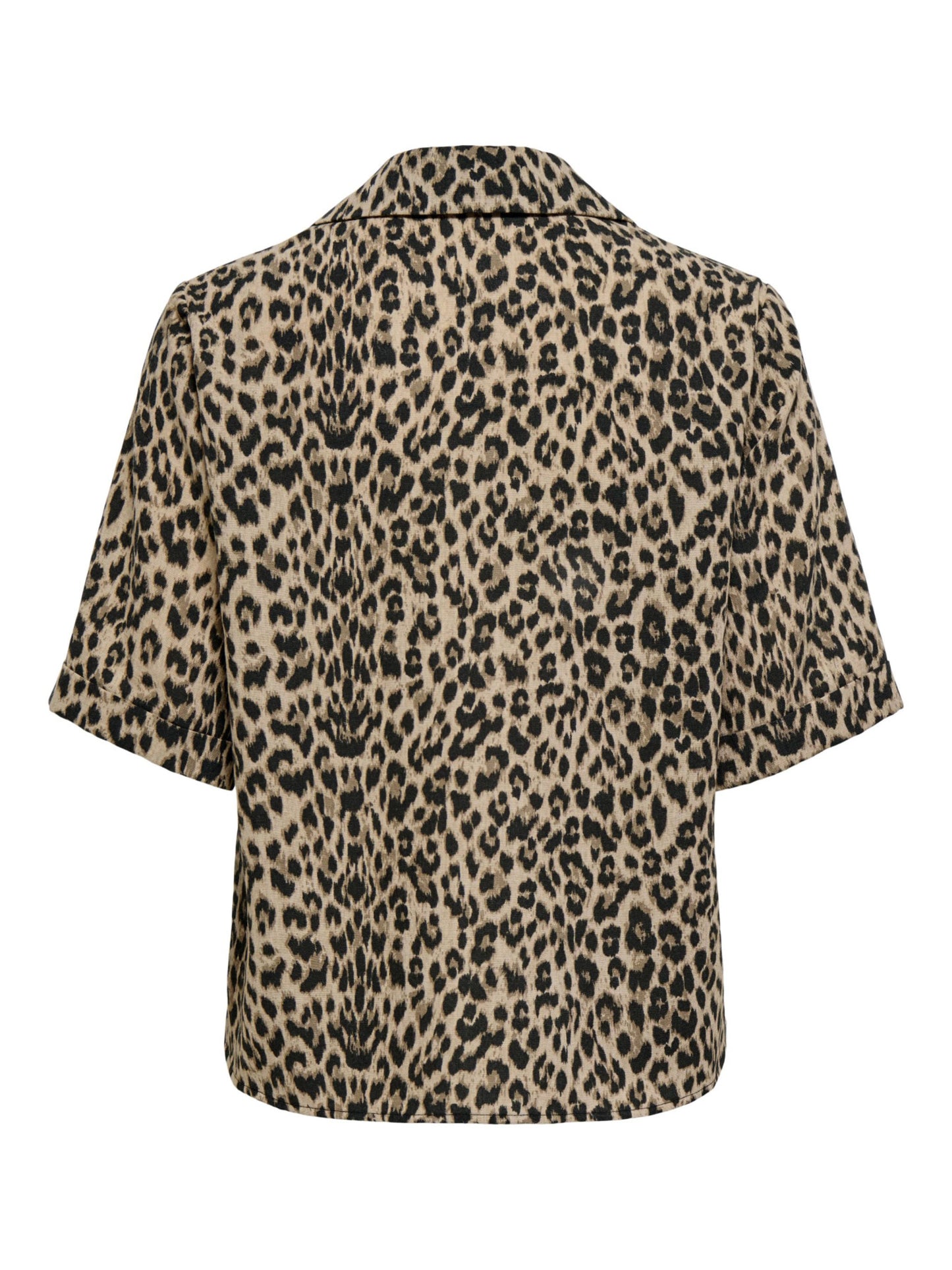 ONLY Leopard Print Button Shirt