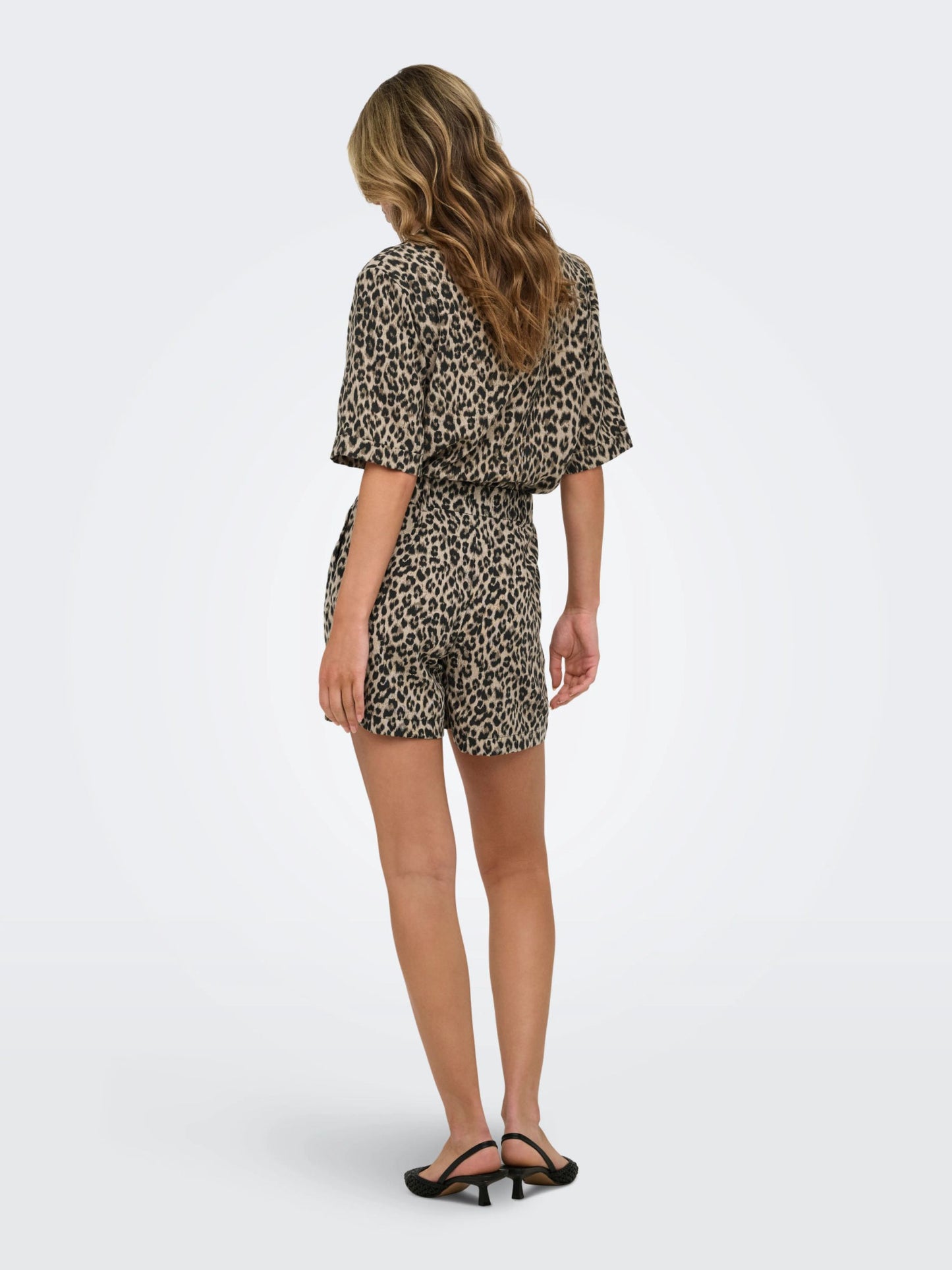 ONLY Leopard Print Shorts
