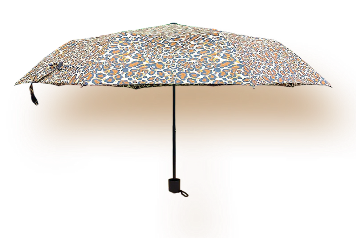 Mini Manual Umbrella in Leopard
