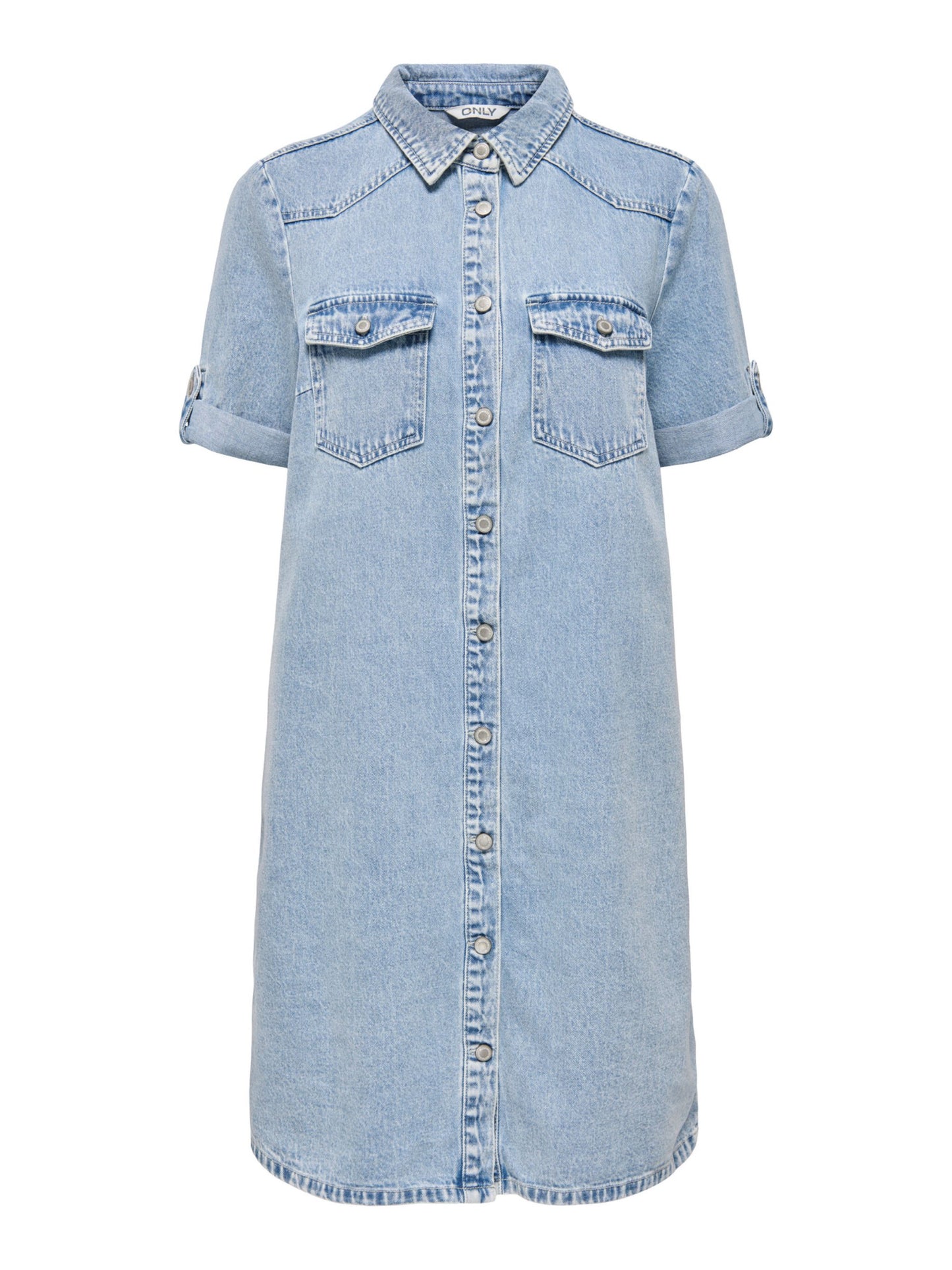 ONLY Denim Light Blue Denim Dress