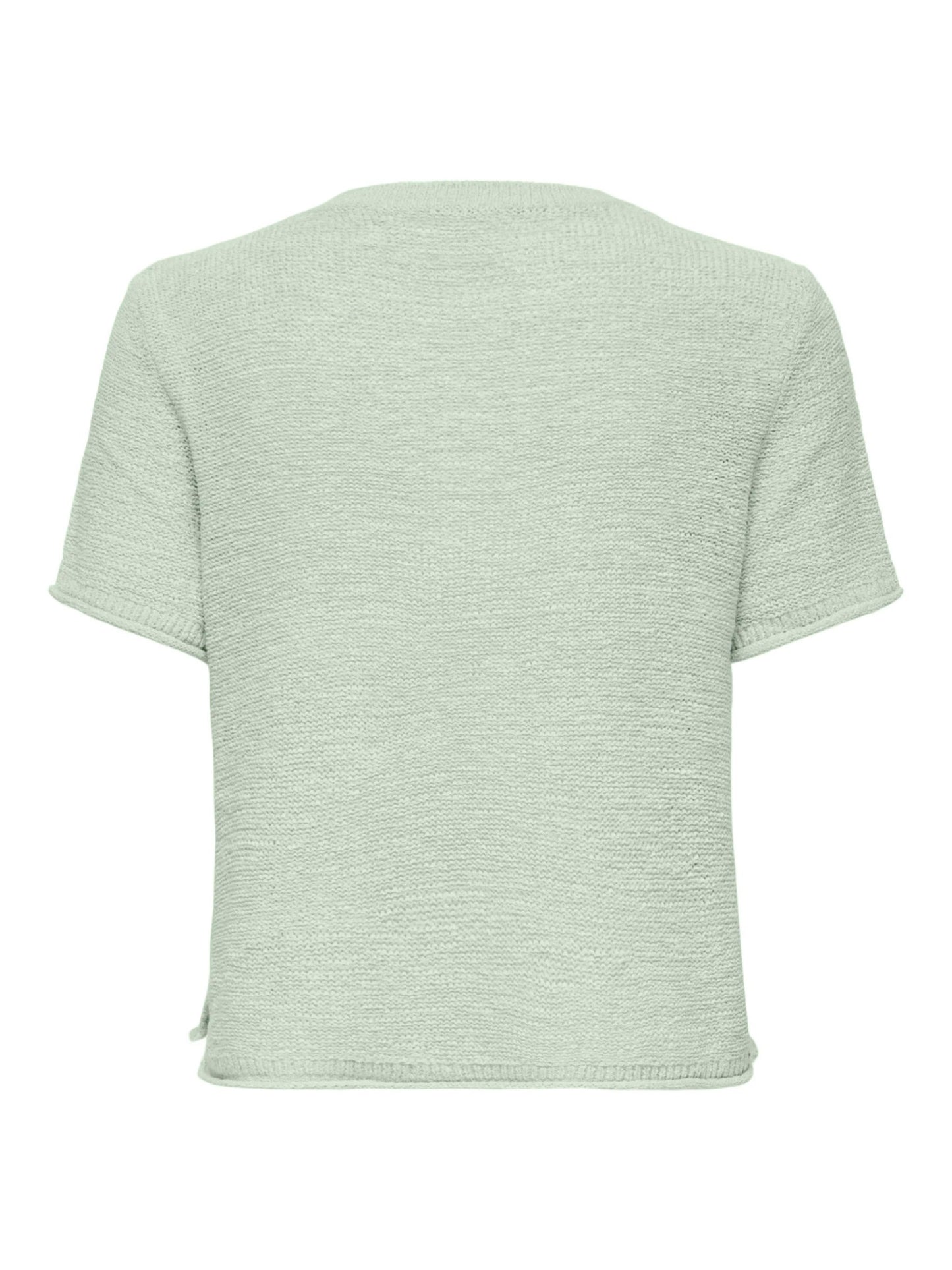 ONLY Light Flat Knit Top in Green