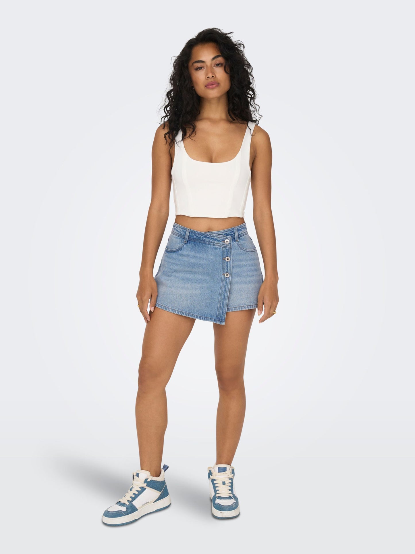 ONLY Light Blue Denim Skort