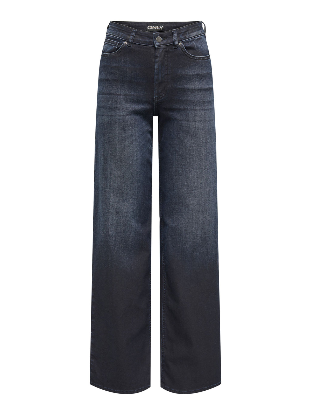 ONLY Madison Dark Blue Denim Wide Leg Jeans (Coated)