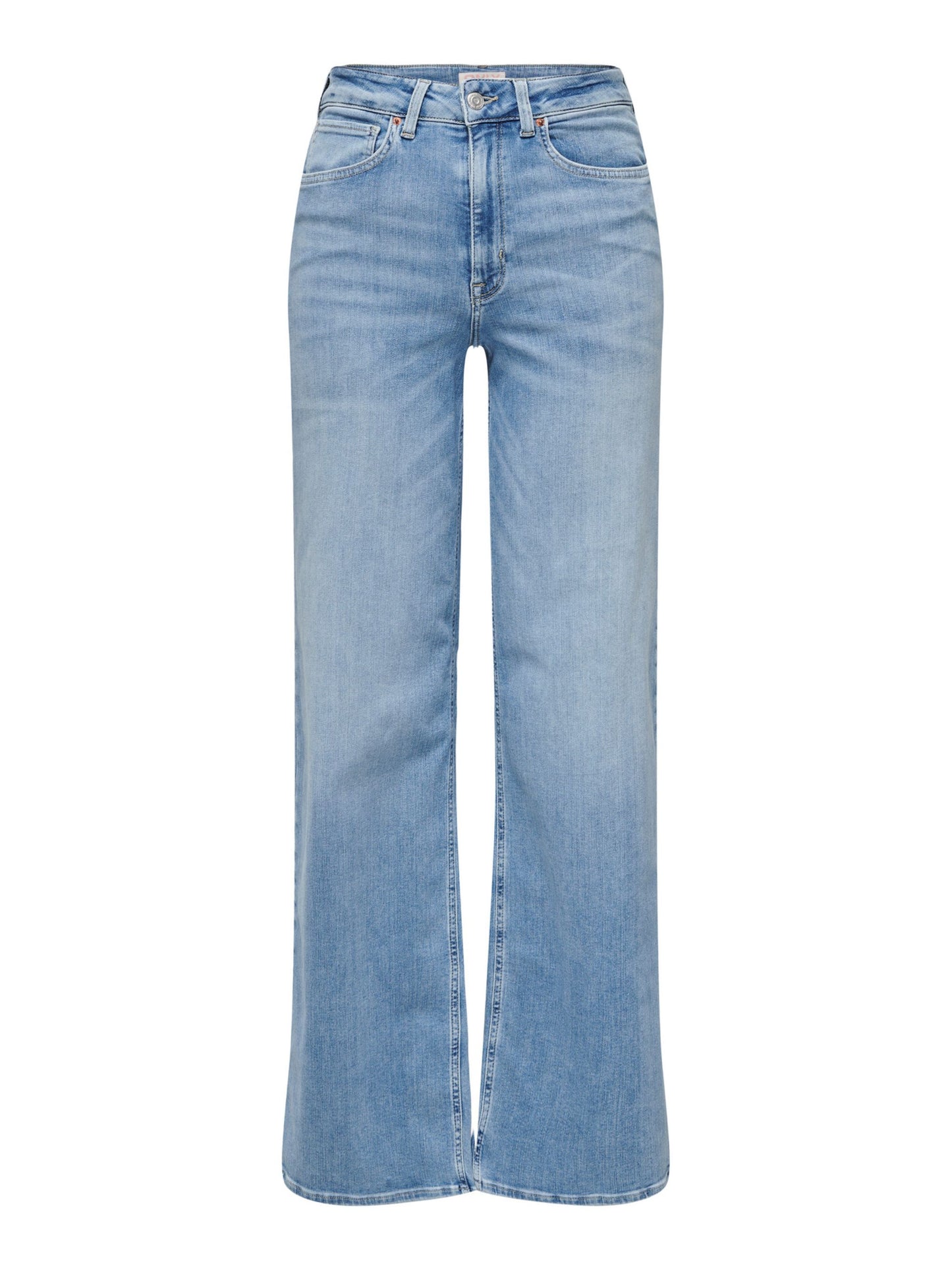 ONLY Blue Denim Wide Leg Jeans