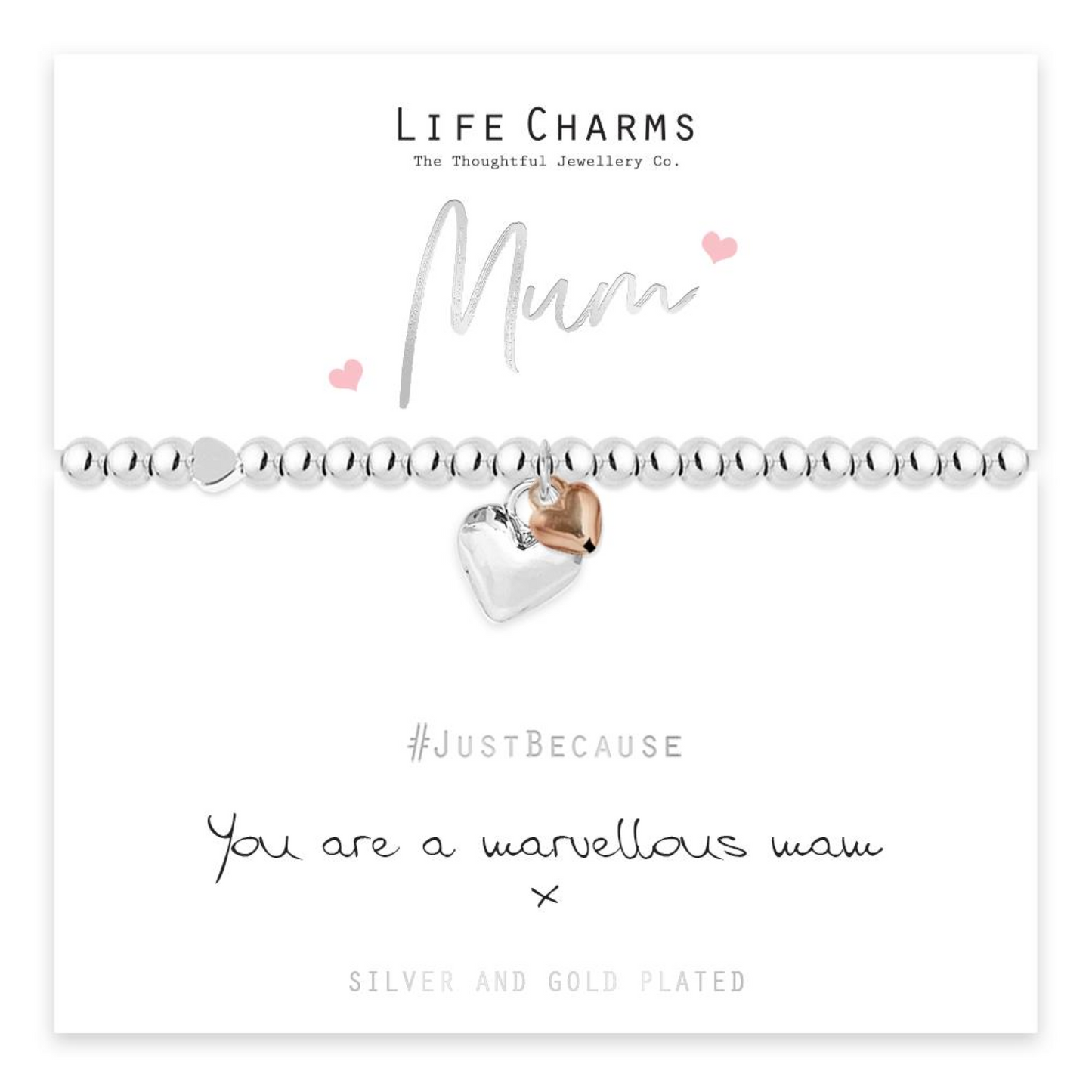 Life Charms Mum Bracelet