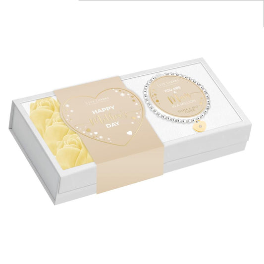 Life Charms Yellow flowers Mother's Day gift set with sleeve