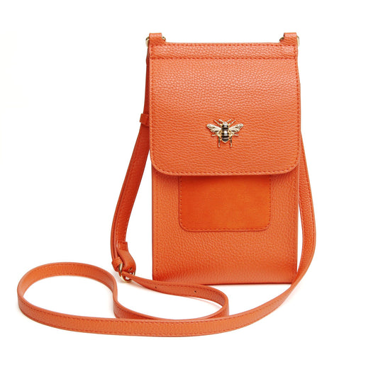 Alice Wheeler Orange Mini Bloomsbury Bag - AW6047