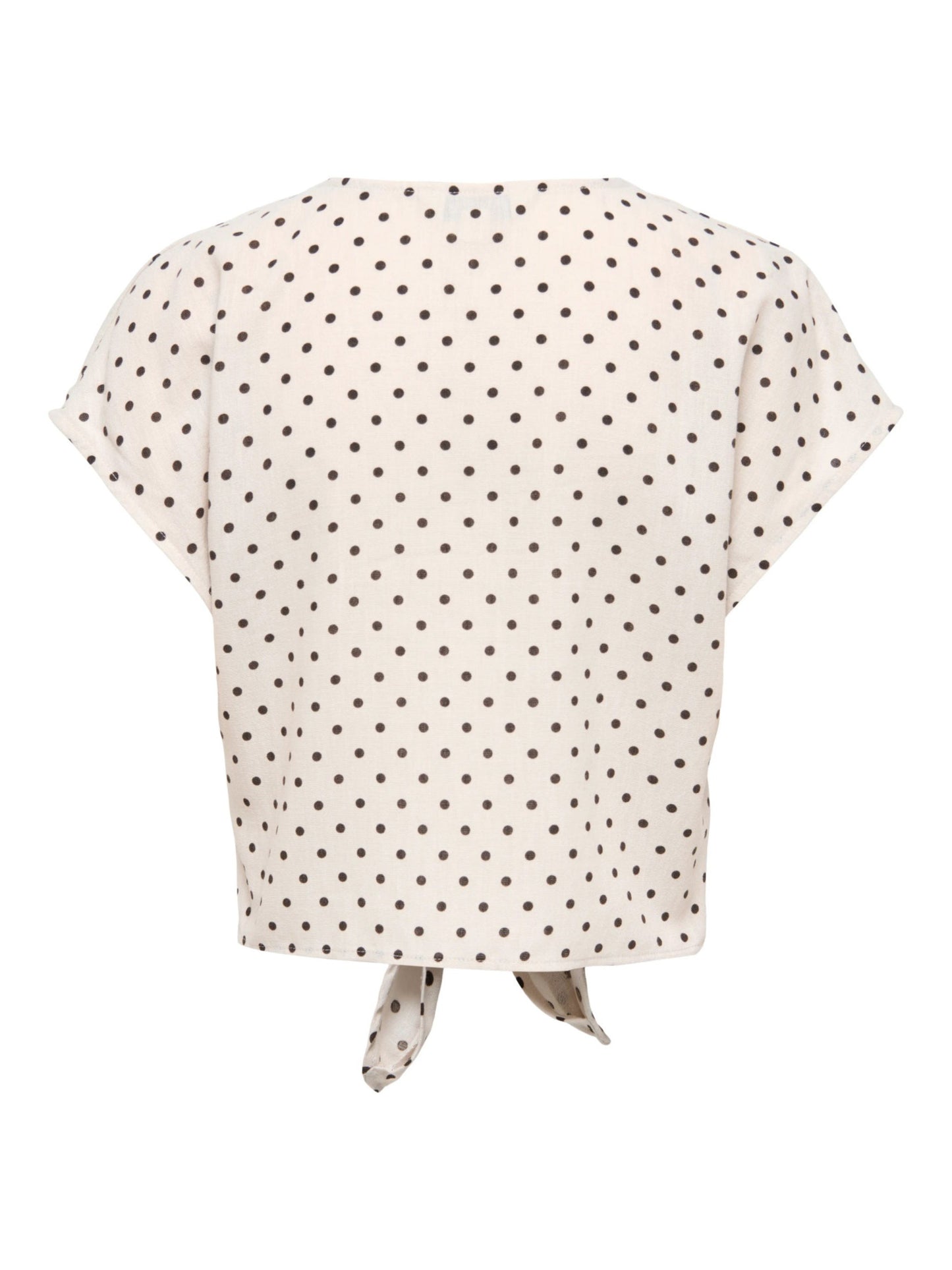 ONLY Polka Dot Tie Shirt