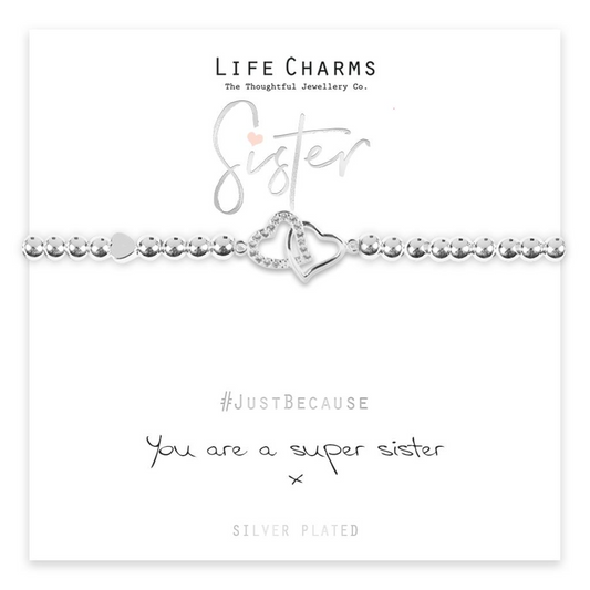 Life Charms Sister Bracelet