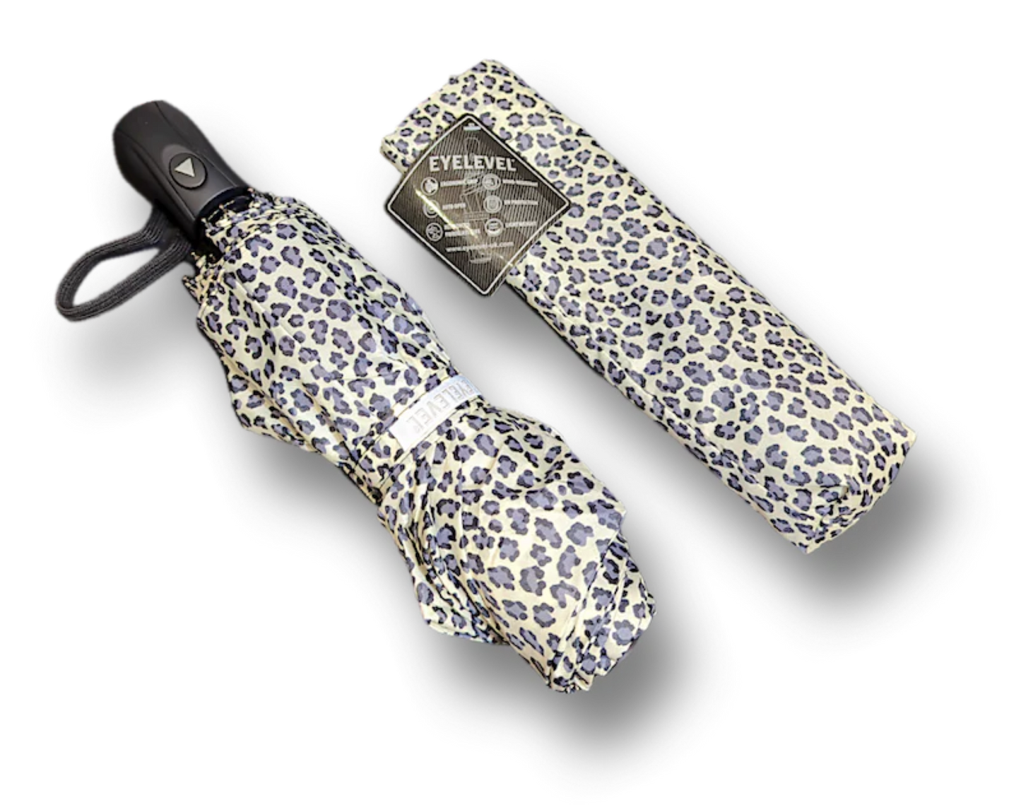Auto Open Umbrella in Snow Leopard