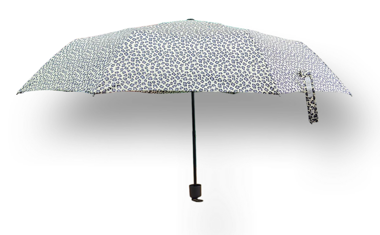 Mini Manual Umbrella in Snow Leopard