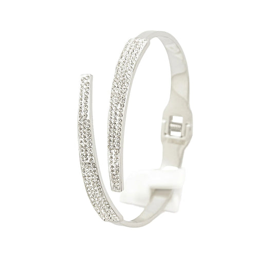 Crystal Overlap Bangle ( VIP 59)