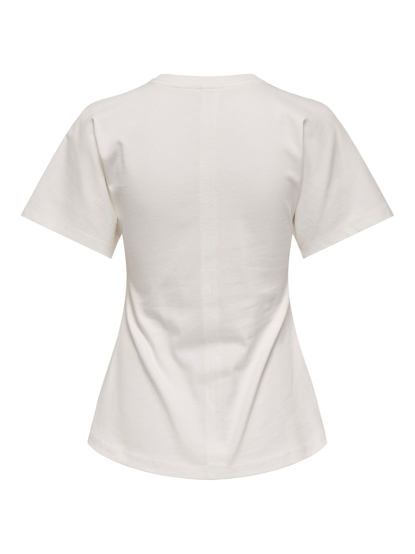 ONLY White Ruched T-Shirt Top