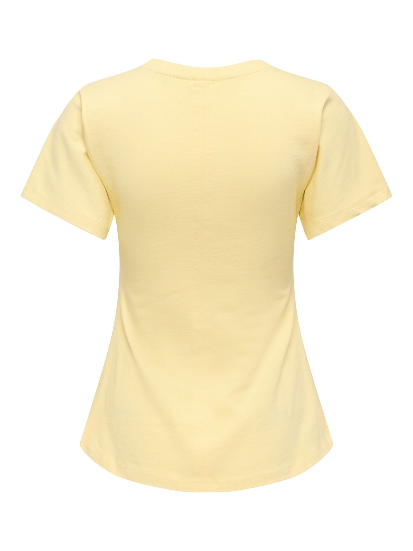 ONLY Yellow Ruched T-Shirt Top